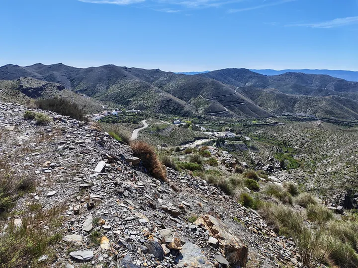 Sierra scenery above the coast